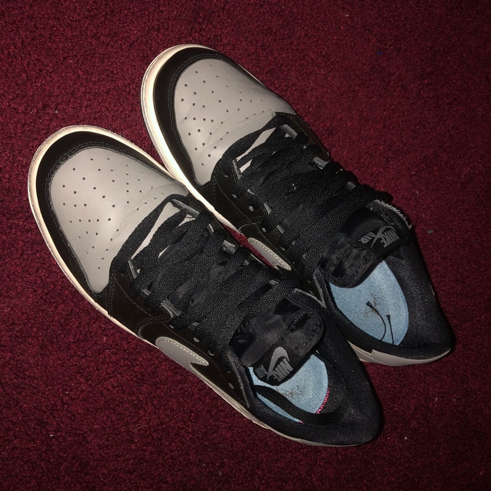 Low gray Jordan 1s